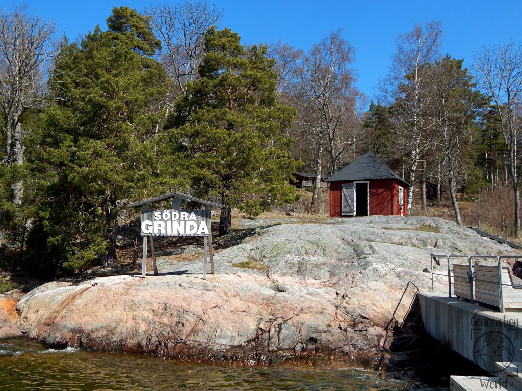Südlicher Anleger auf Stockholm Schäreninsel Grinda