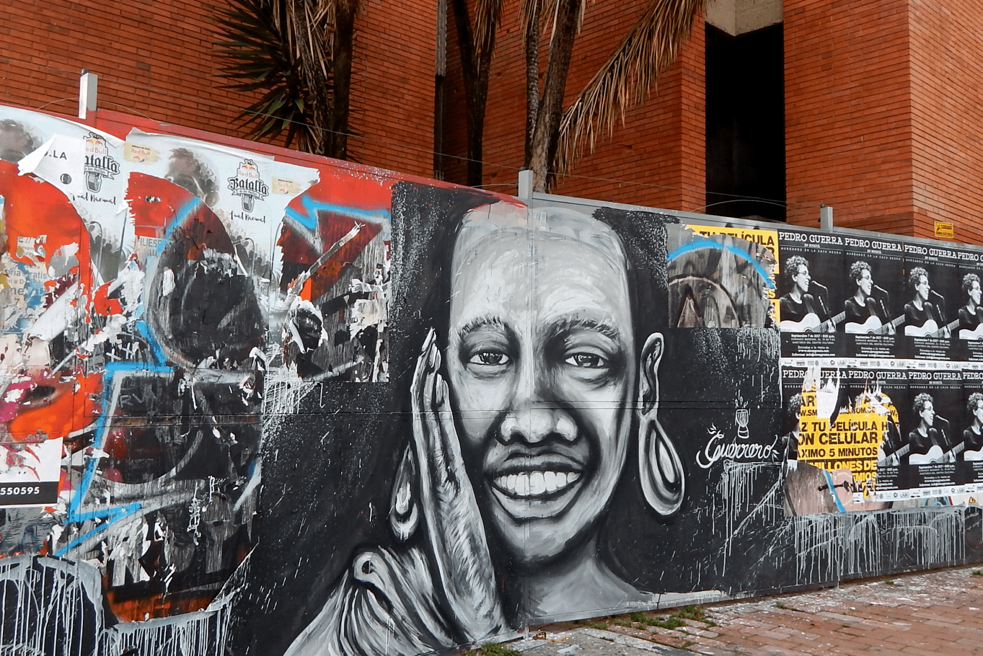 Grafitti in Bogota Kolumbien