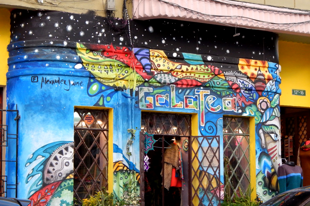 Grafitti in Bogotá