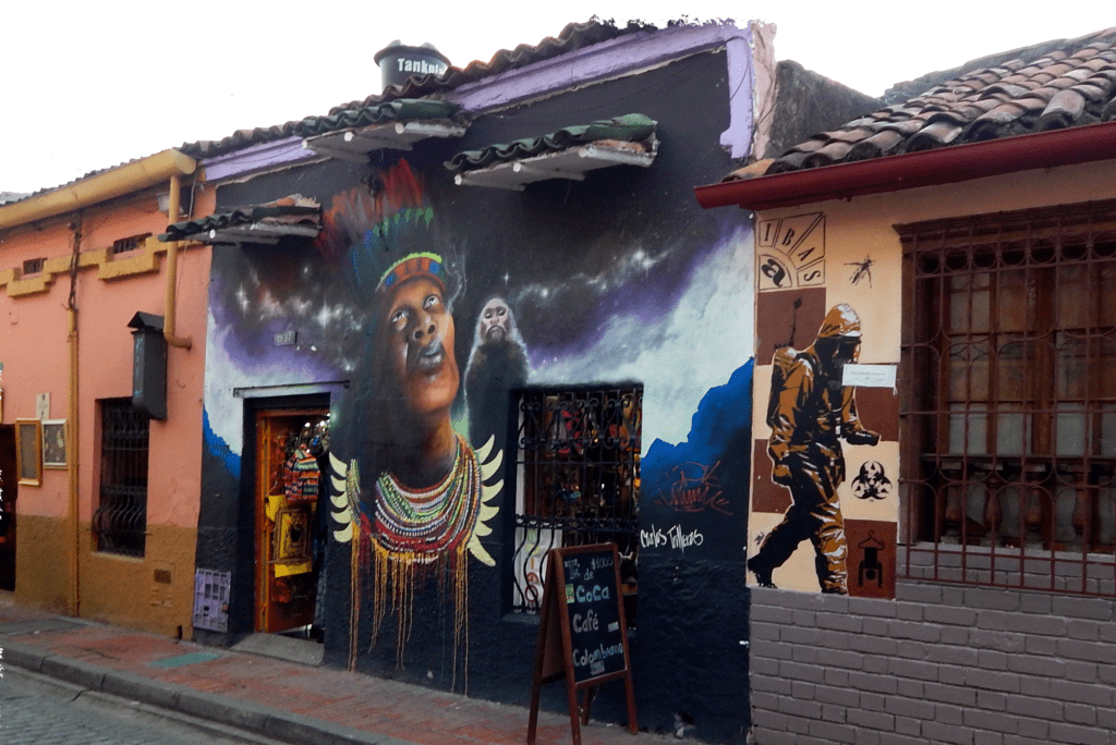 Grafitti in Bogotá