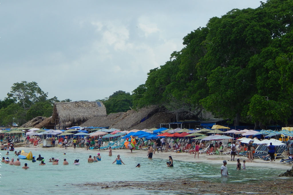 Playa Blanca in Barú nahe Cartagena