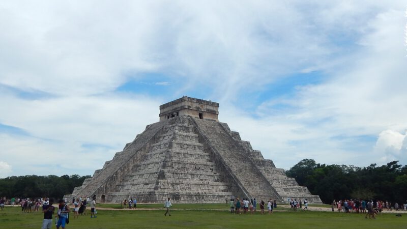 Maya Ruinen Mexiko: Pyramide von Chichén Itzá, Mexiko