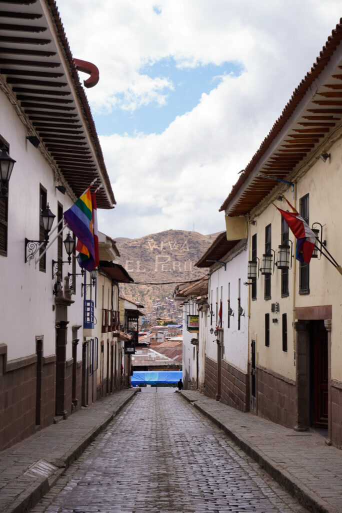 Straßen in der Inka Stadt Cusco - Entdecke die Cusco Sehenswürdigkeiten