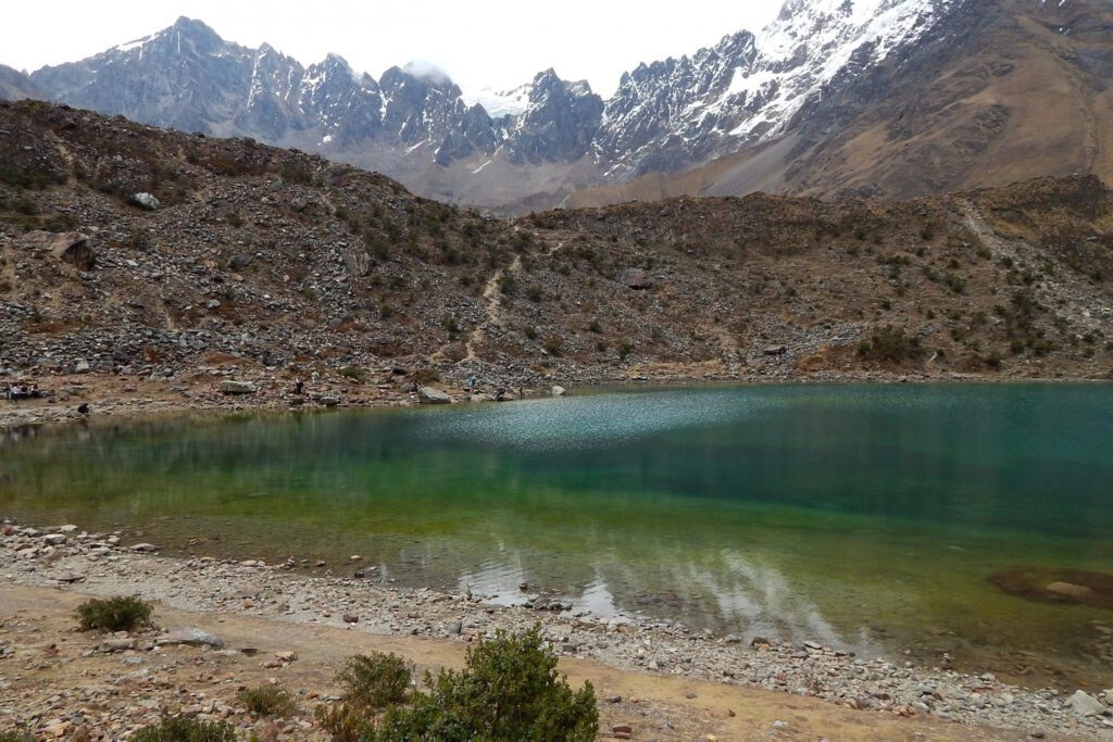 Panoarama der Laguna Humantay