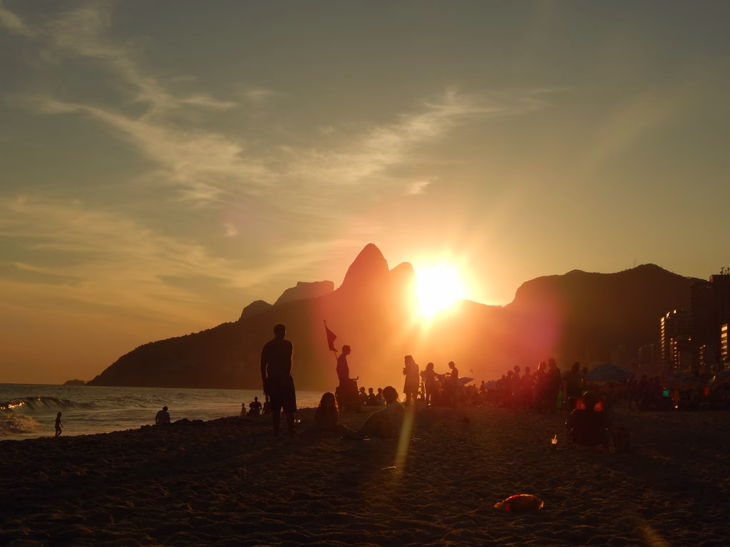 Ipanema Beach in Rio de Janeiro