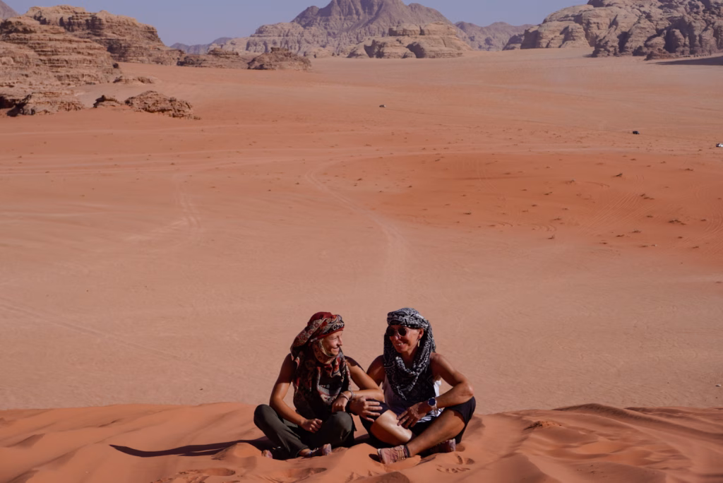 Reisen mit Mama nach Wadi Rum in Jordanien