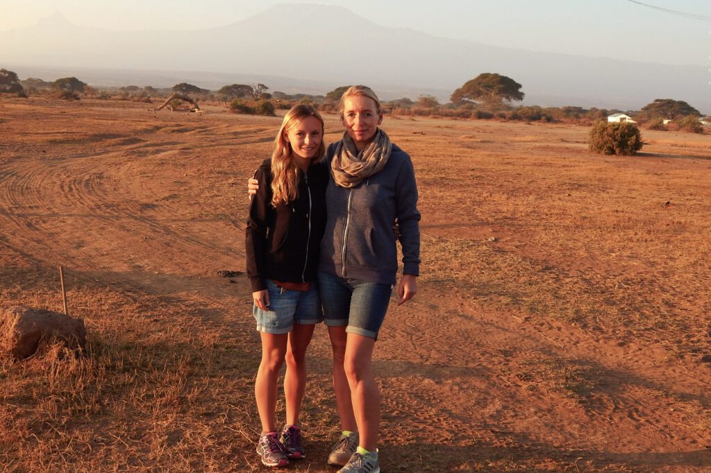Urlaub mit Mama auf Safari in Kenia