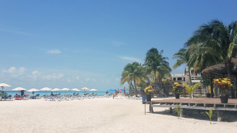 Strand auf der Isla Mujeres, Mexikanische Karibik
