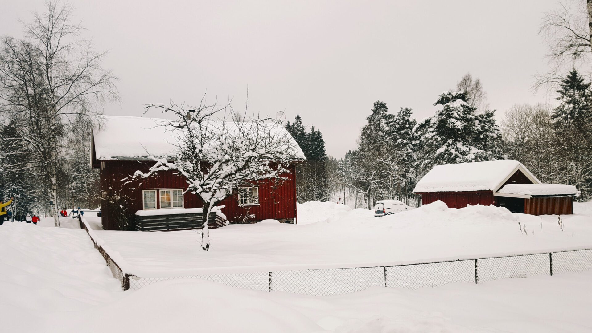 Norwegen Schneelandschaft