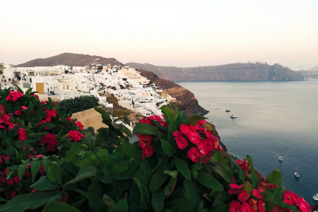 Ausblick von der Insel Santorini - Thumbnail