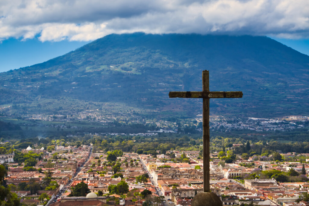 Reise nach Guatemala - Cerro de la Cruz in Antigua Guatemala