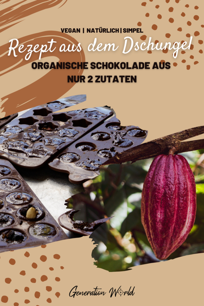 Rezept für organische Schokolade selbst machen - Kakao in Guatemala