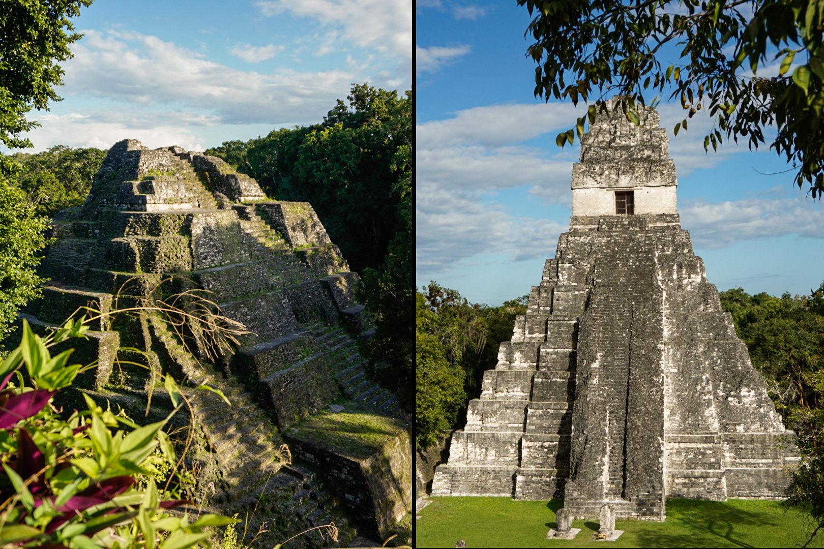 Maya-Stätten in Guatemala Tikal Yaxha