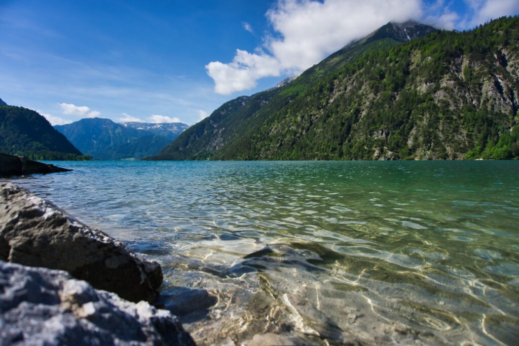 Der Achensee in Tirol wird auch Tiroler Karibik genannt