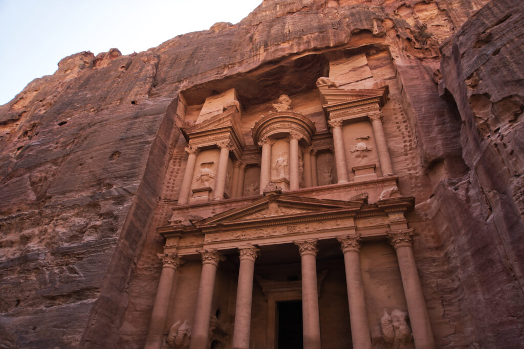 Felsenstadt Petra Jordanien auf einer individuellen Jordanien Reise