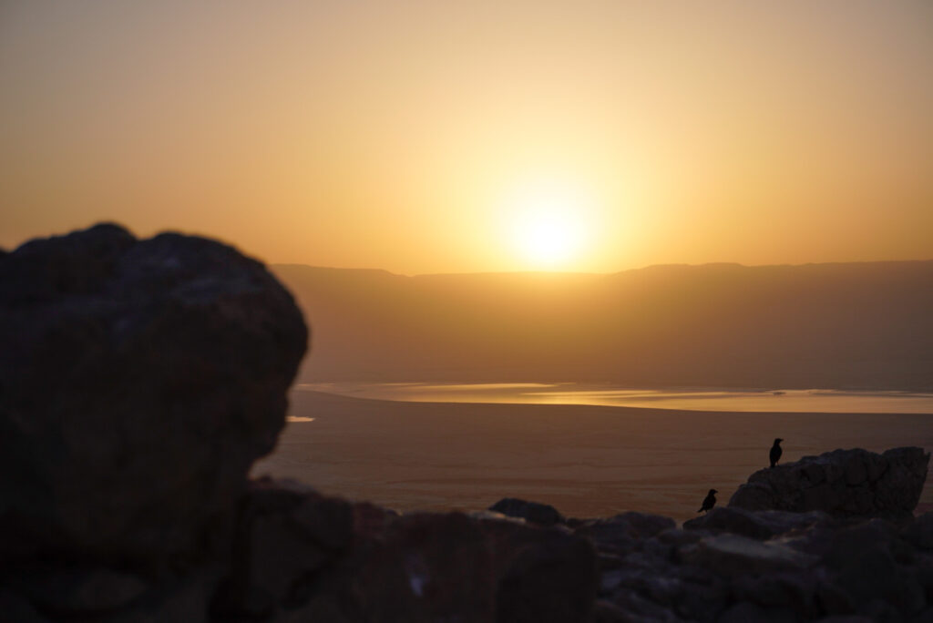 Totes Meer Israel Highlight: Sonnenaufgang Masada