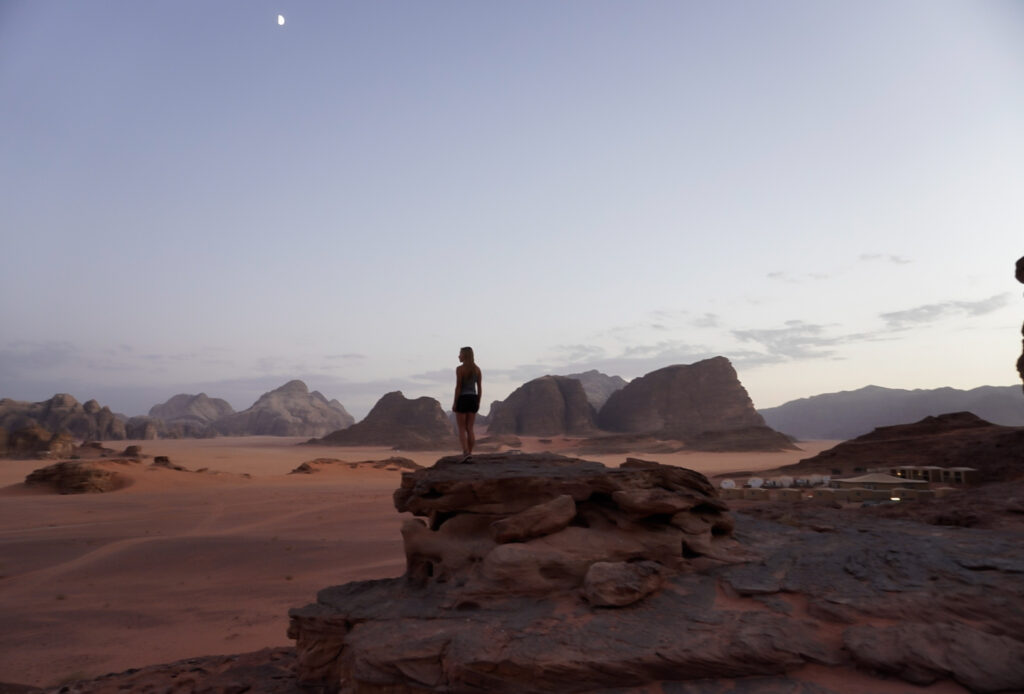 Fotospot von Der Marsianer im Wadi Rum Jordanien