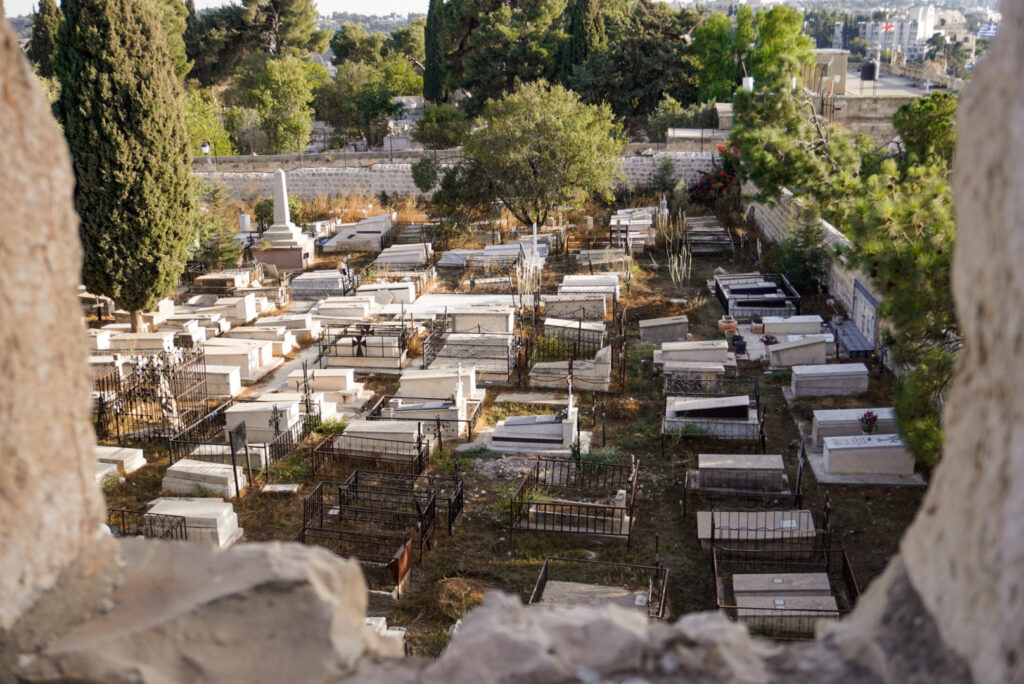 Jüdische Gräber in Jerusalem Altstadt