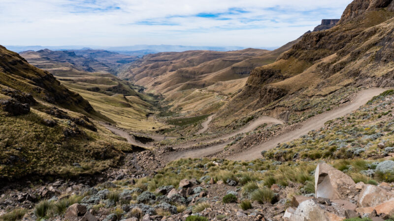 Über den Sani Pass von Südafrika nach Lesotho