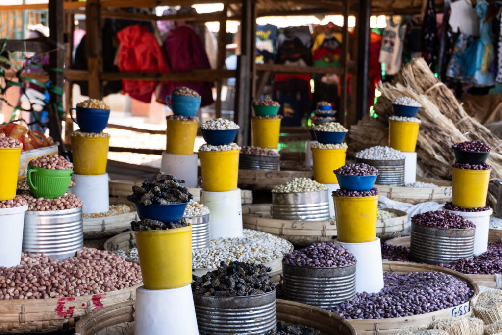 Maramba Market in Livingstone Sambia