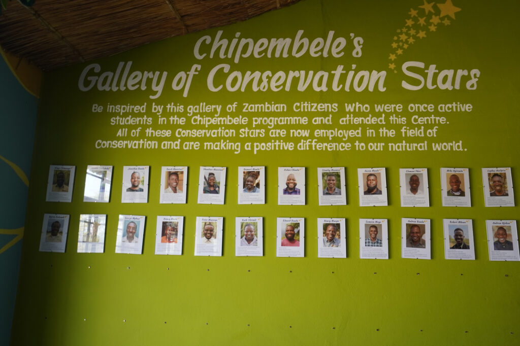 Ausgebildete Wildlife Schützer im Chipembele Wildlife Education Trust