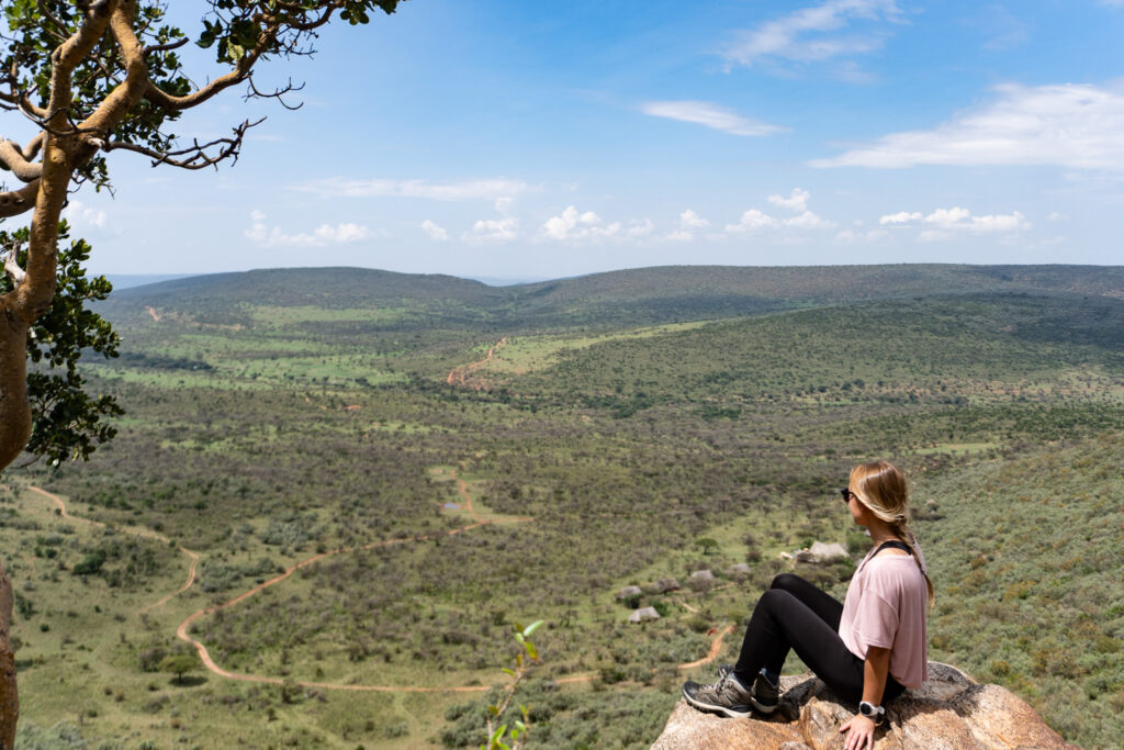 Ausblick auf die Masai Mara