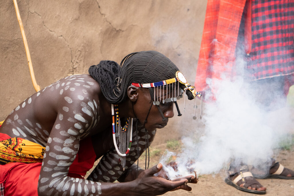 Zu Besuch in einem Masai Dorf in Kenia