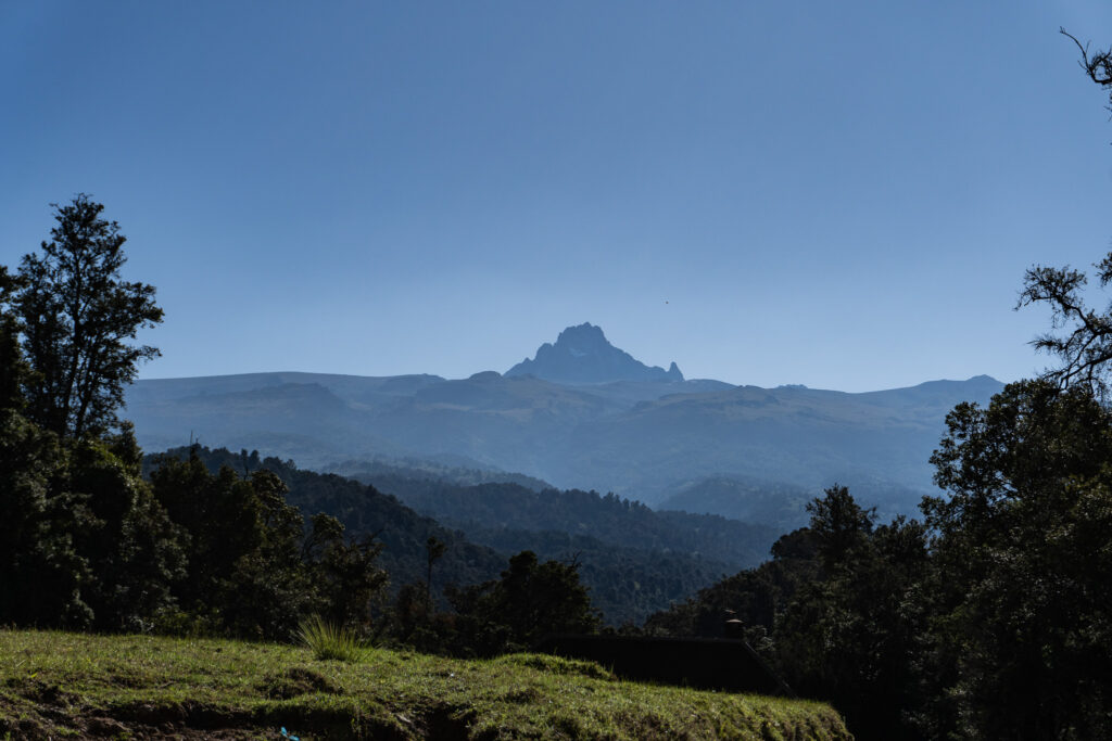 Spitze des Mount Kenya