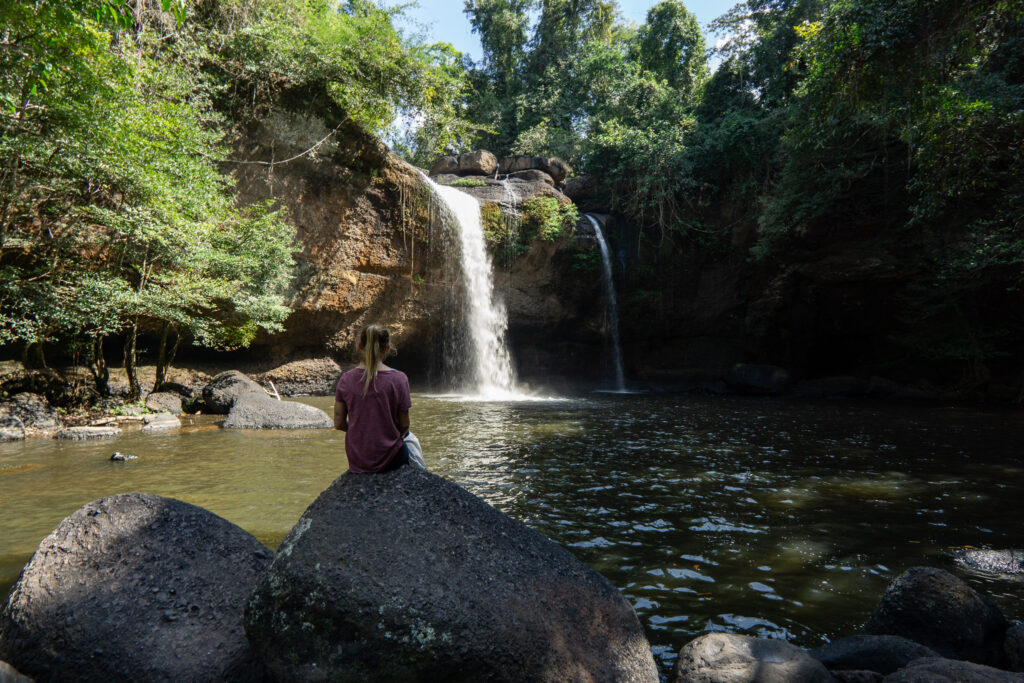 Hew Suwat Wasserfall im Khao Yai Nationalpark in Thailand