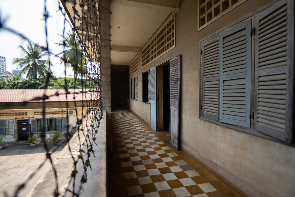 Tuol Sleng Museum in Phnom Penh, Kambodscha