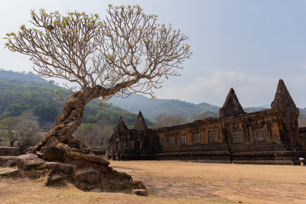Wat Phou in Champasak ist eine geschichtsträchtige Laos Sehenswürdigkeit