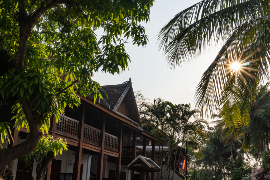 Die Altstadt von Luang Prabang ist eine schöne Laos Sehenswürdigkeit