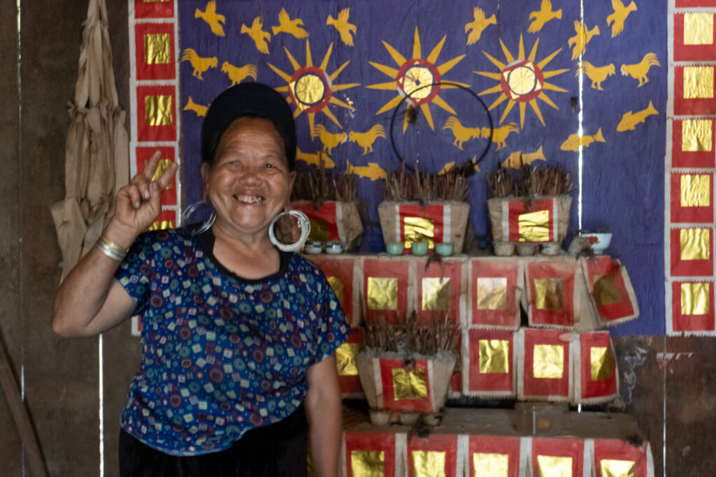 Hmong Frau im Muong Hoa Tal bei Sapa, Vietnam