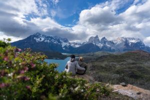 Lago Pehoé im Torres del Paine Nationalpark auf einer Patagonien Rundreise
