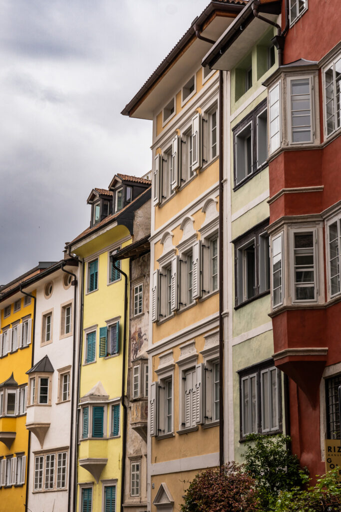 Altstadt in Bozen Südtirol (Dolomiten, Italien)