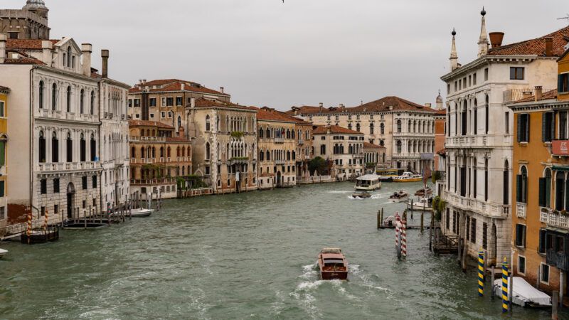 Großer Kanal in Venedig Italien (Venetien)