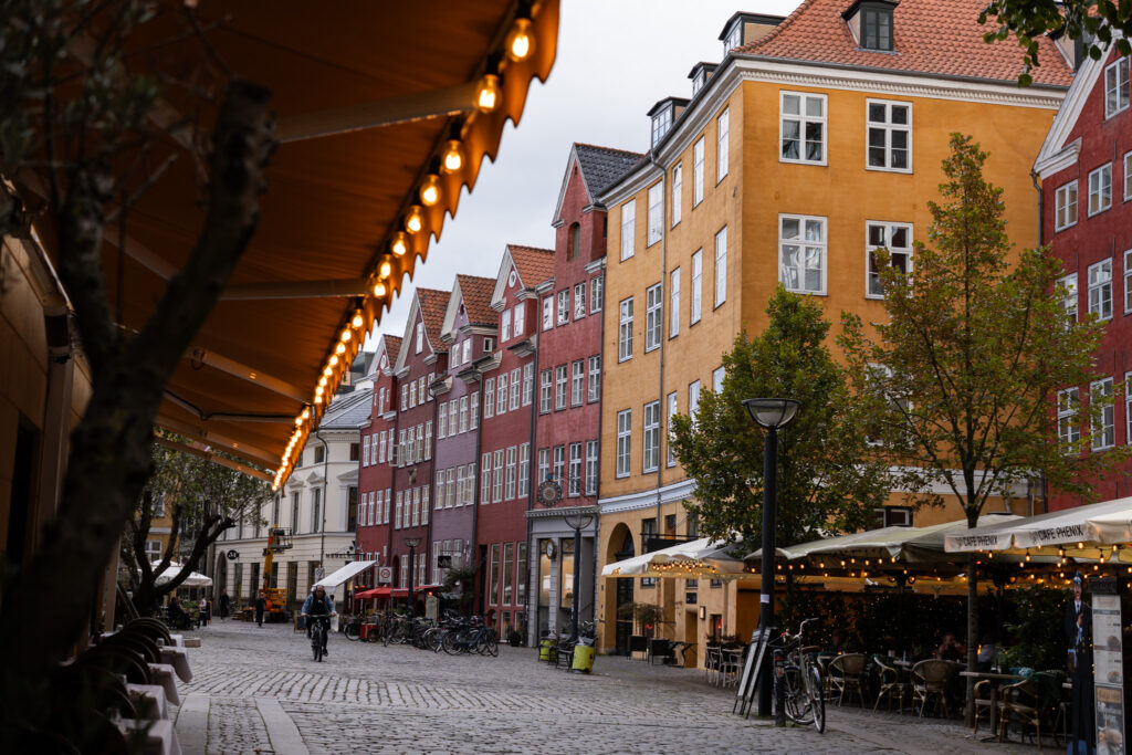 Bunte Fassaden in Kopenhagener Innenstadt