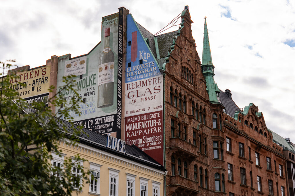 Gamla Staden in Malmö Schweden