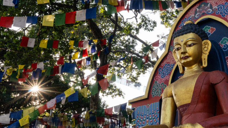 Tempel in Kathmandu auf einer Nepal Rundreise