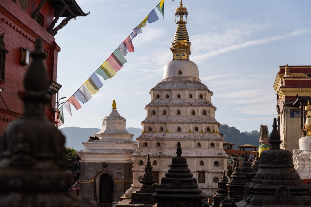 Affentempel in Kathmandu auf einer Nepal Rundreise