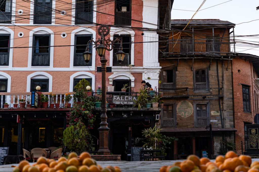 Niwa Architektur in Bandipur in Nepal