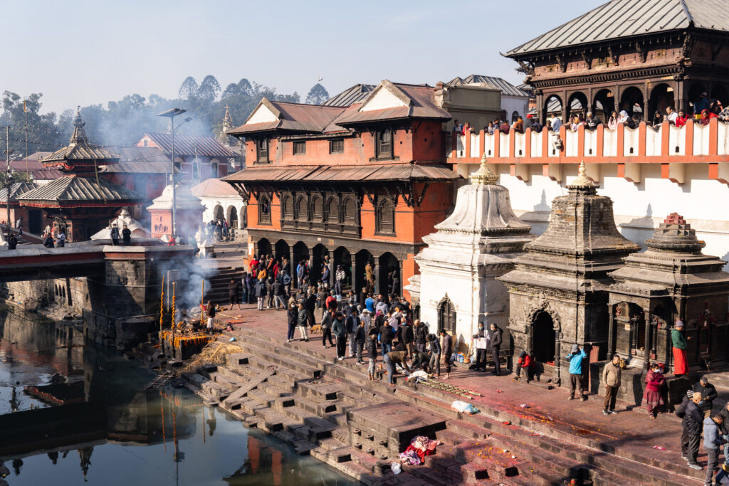 Pashupatinath Tempel in Kathmandu in Nepal