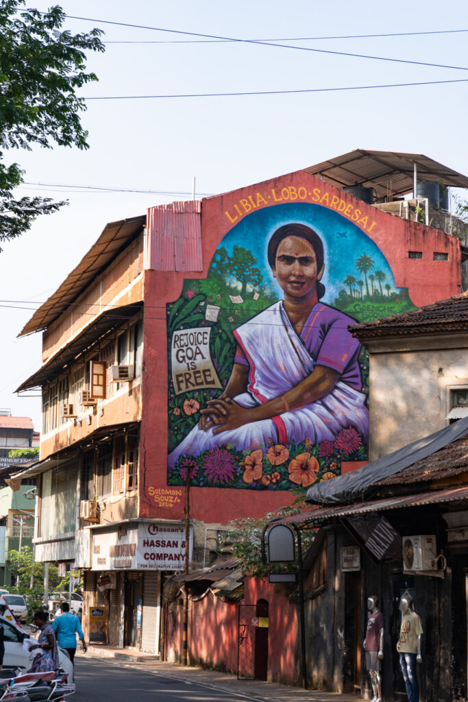 Street Art in Panaji, Goas Hauptstadt
