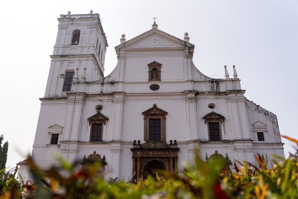 Sé Cathedral in Velha Goa Indien
