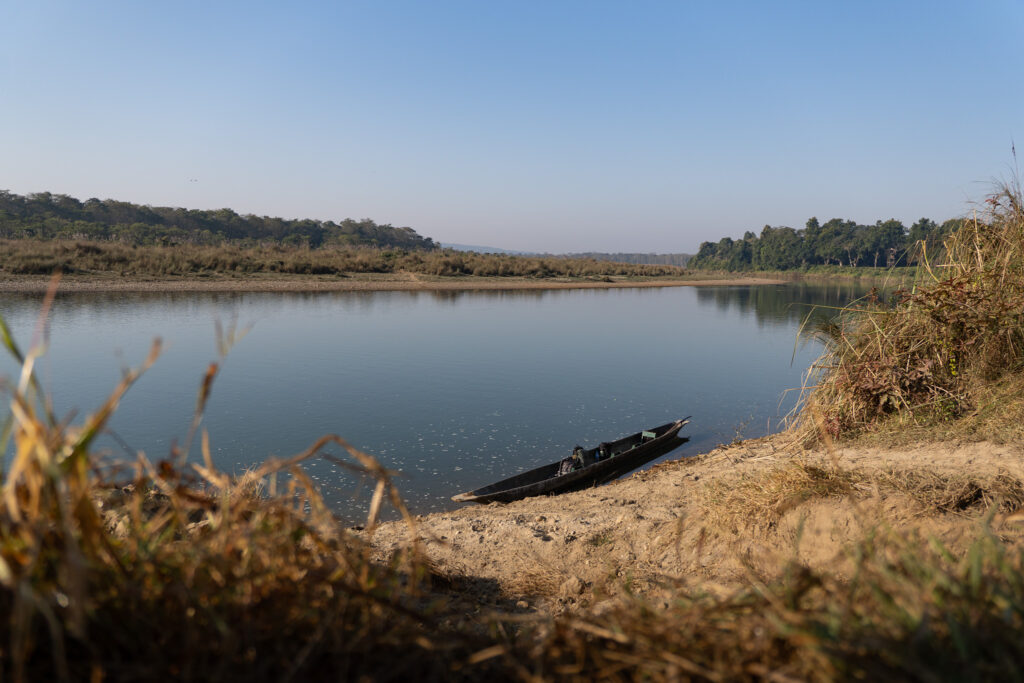 Kanu Safari im Chitwan Nationalparl