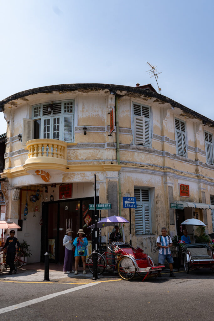 Die Altstadt von George Town Malaysia