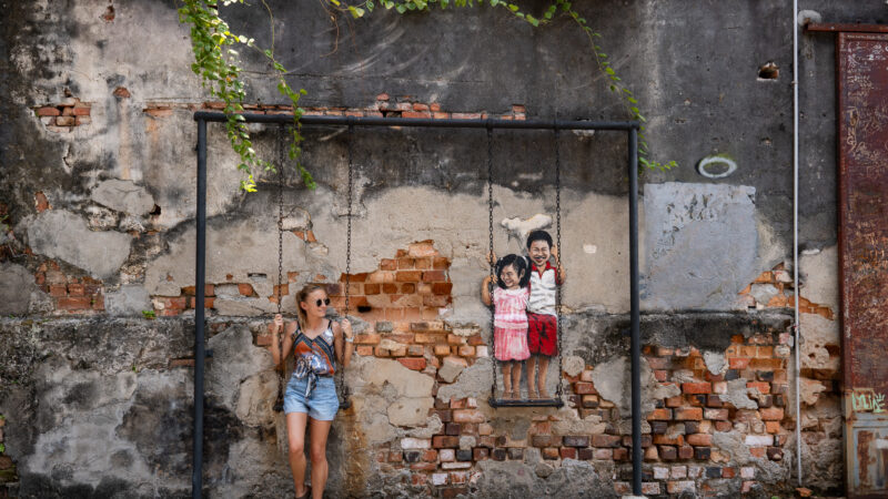 Street Art in George Town Malaysia