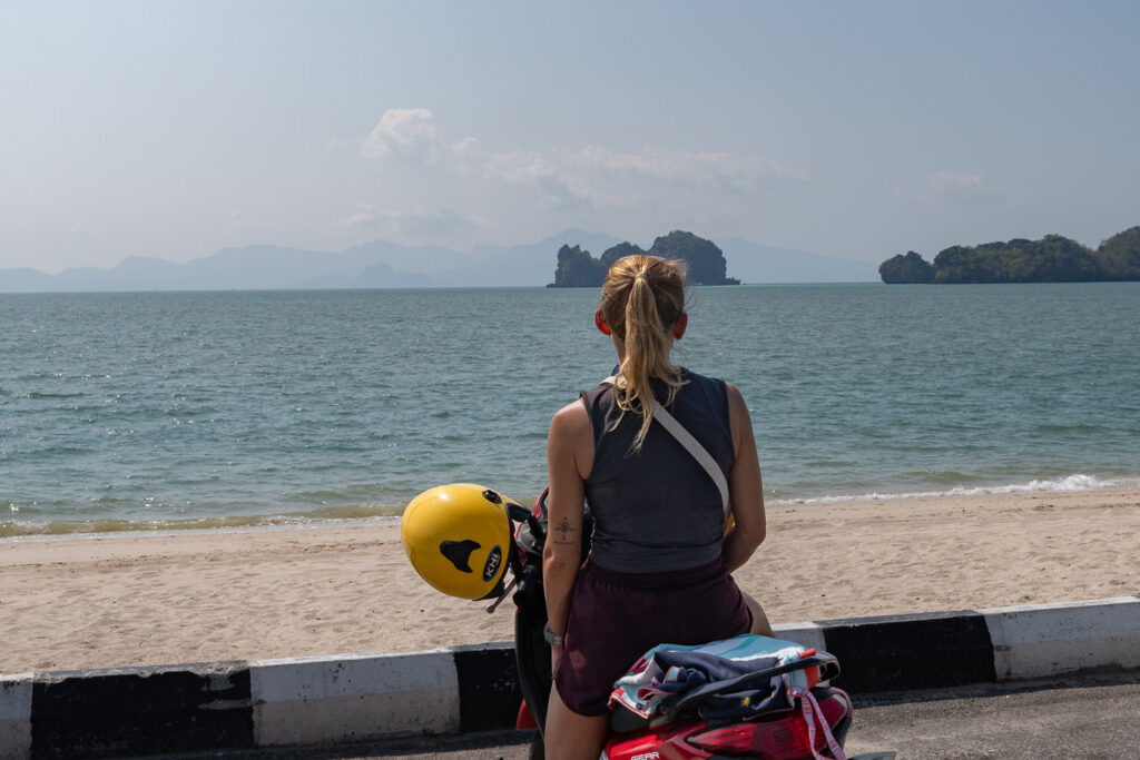 Rollerfahren auf Langkawi in Malaysia