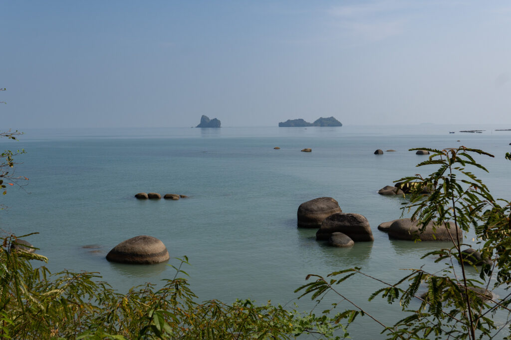 Ausblick aufs Meer auf der Insel Langkawi in Malaysia