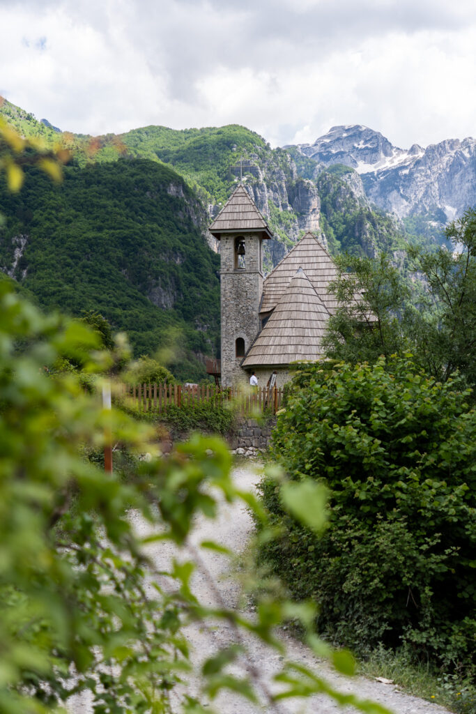 Kirche in Theth Albanien